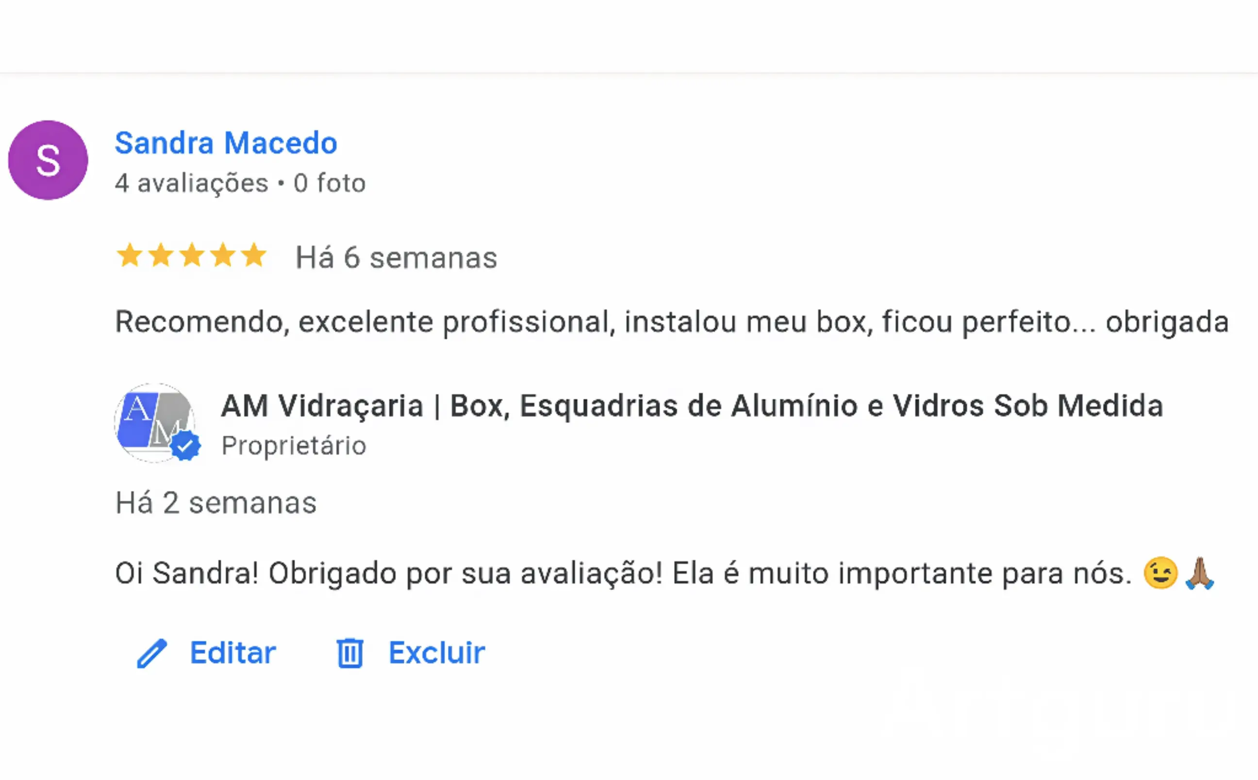 Avaliação 1